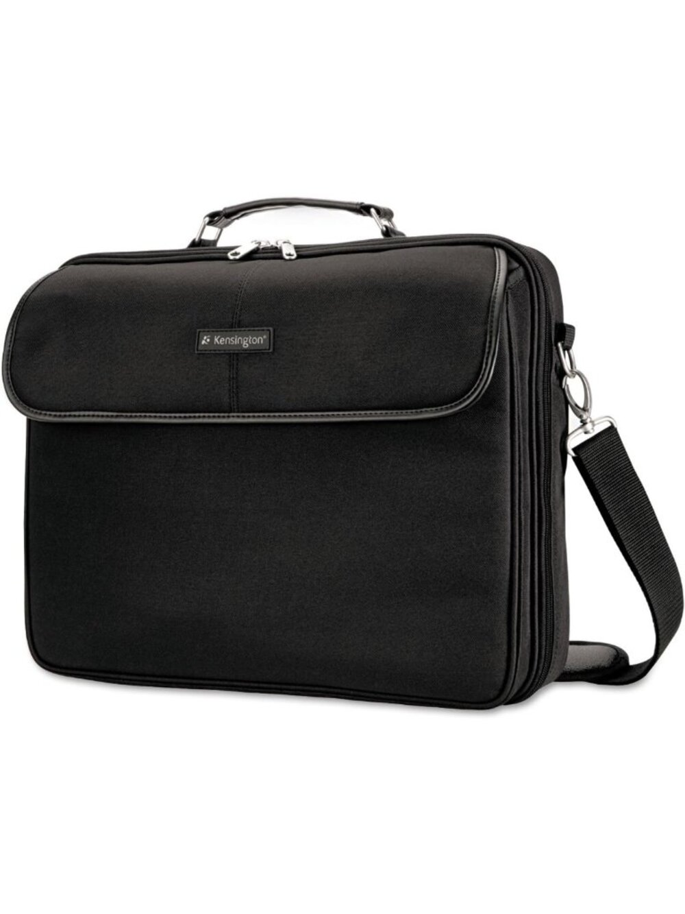Stylish Black 15.6" Laptop Carrying Case, Notebook Bag, Protective Sleeve